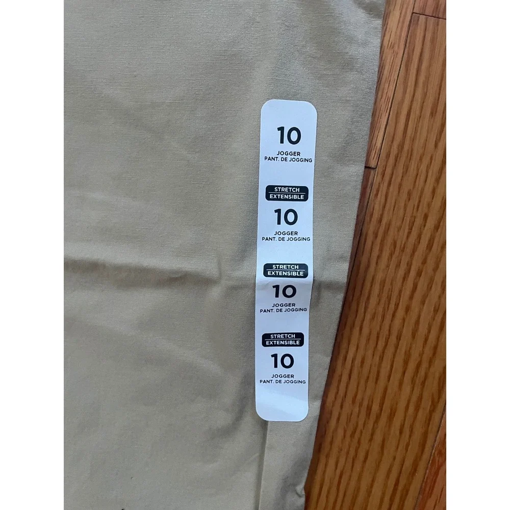 The Children's Place Boys Khaki Stretch Jogger Pants Size 10 NWT 3030423